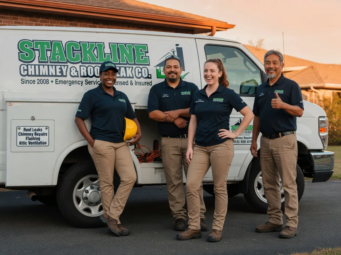 Chimney flashing repair company in Hubbard, NE